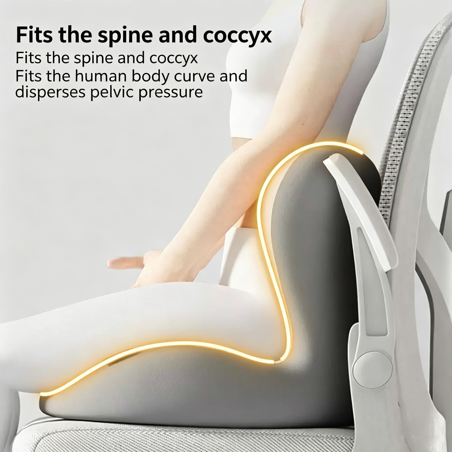 CloudNest™All-in-One Ergonomic Lumbar & Seat Cushion | Orthopedic Posture Corrector for Office & Home